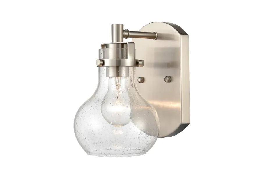 Salamanca 5.5'' Wide 1-Light Silver Sconce