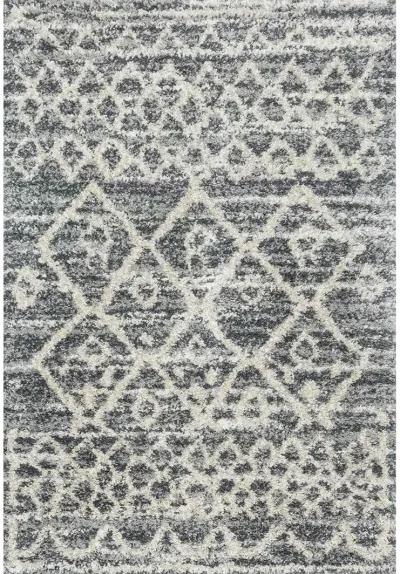 Quincy QC02 Graphite/Beige 7'10" x 10'10" Rug