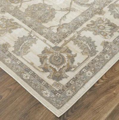 Celene 39KZF Tan/Ivory/Brown 3'9" x 5'7" Rug