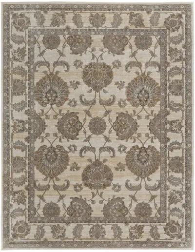 Celene 39KZF Tan/Ivory/Brown 3'9" x 5'7" Rug