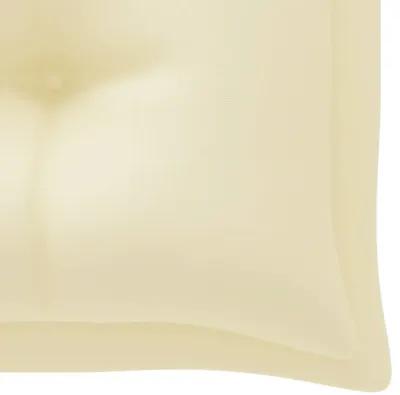 vidaXL Cushion for Swing Chair Cream White 78.7" Fabric