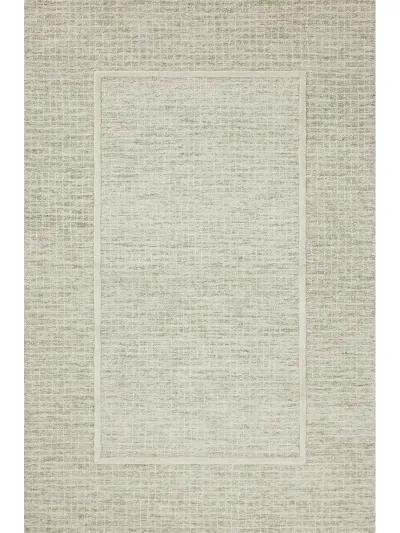 Briggs BRG-01 Sage / Ivory 5''0" x 7''6" Rug by Chris Loves Julia