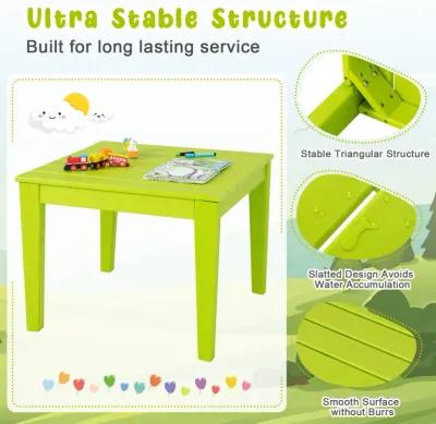 25.5 Inch Square Kids Activity Play Table