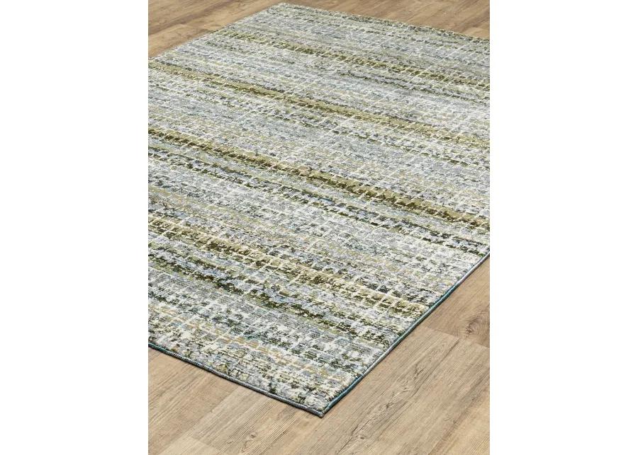 Atlas 6'7" x 9'6" Blue Rug