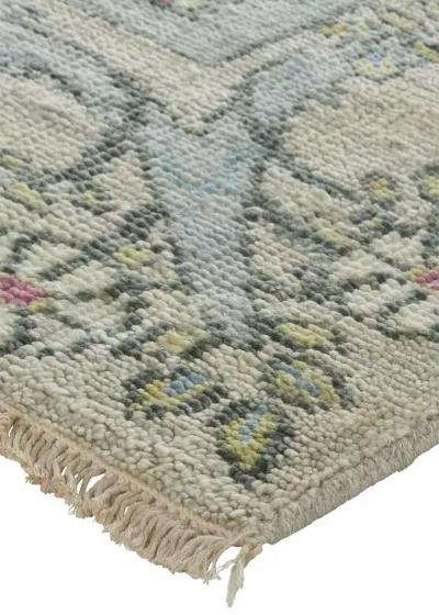 Beall 6714F Ivory/Pink/Green 8'6" x 11'6" Rug