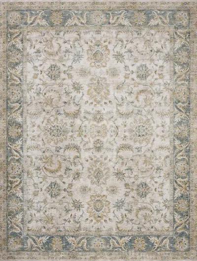 Gaia Natural/Ocean 5' x 7'8" Area Rug