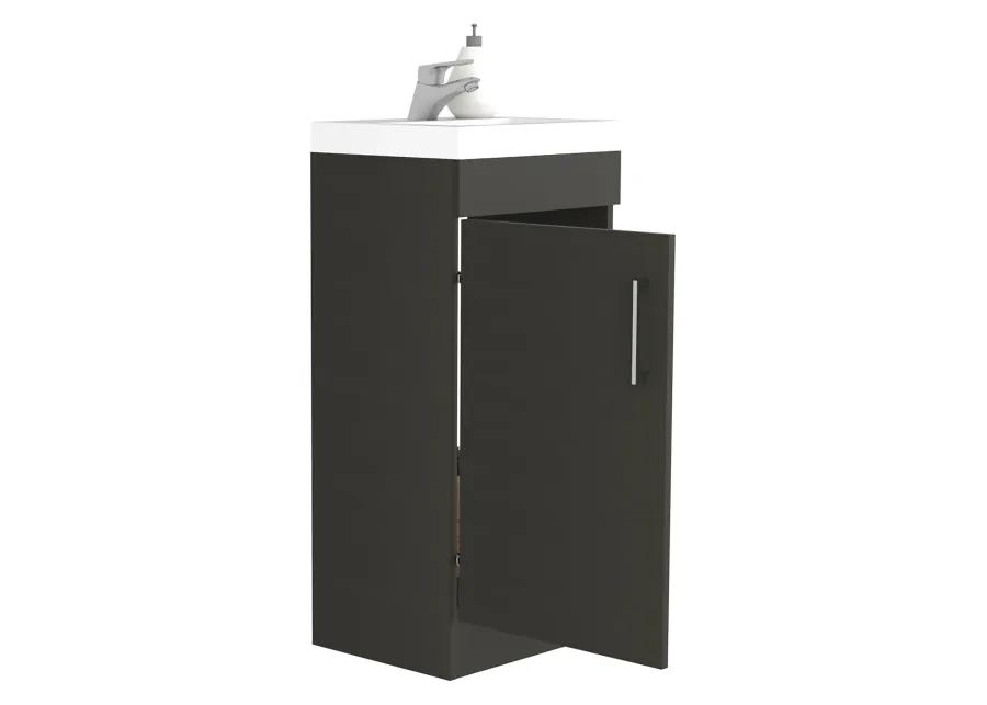 Bathroom Vanity Sink Jozz, Bathroom, Black