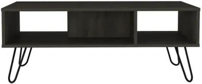 Newport Rectangle 2-Shelf Coffee Table White