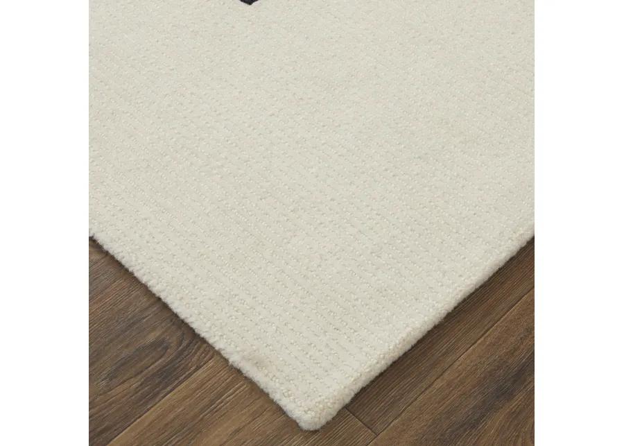 Maguire 8899F Ivory/Gray/Black 8' x 10' Rug