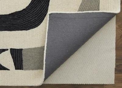 Maguire 8905F Ivory/Gray/Black 12' x 15' Rug