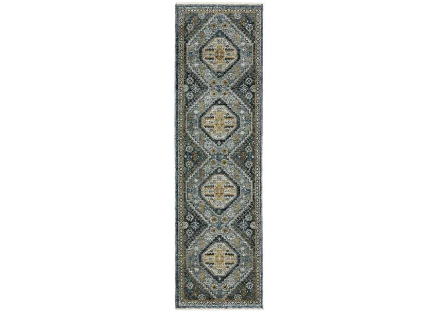 Aberdeen 6'7" x 9'6" Blue Rug