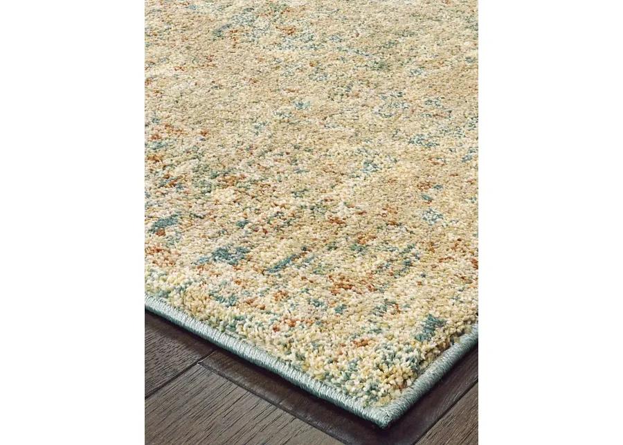 Carson 3'10" x 5'5" Blue Rug