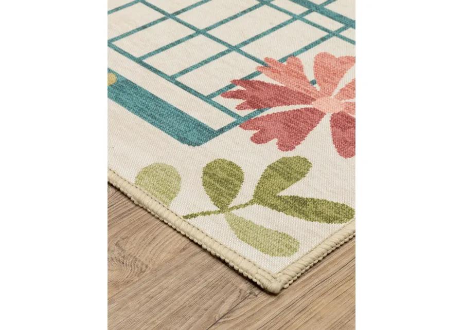 Fiji 2' x 8' Beige Rug