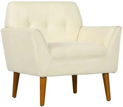 Modern Sofa Chair with Button Tufted Straight and Sponge Padding for Home Office