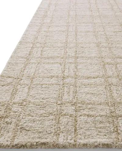 Polly POL-10 Khaki / Sand 2''3" x 3''9" Rug by Chris Loves Julia