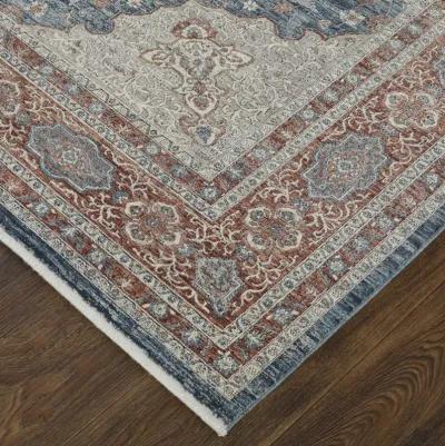 Marquette 39GRF Gray/Red/Blue 7'10" x 9'10" Rug