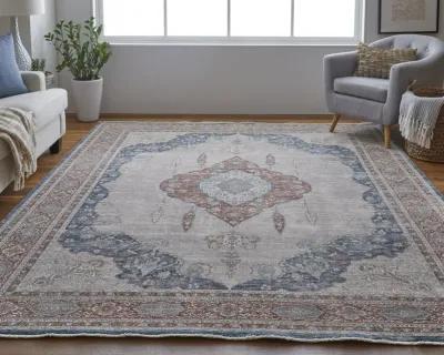 Marquette 39GRF Gray/Red/Blue 7'10" x 9'10" Rug