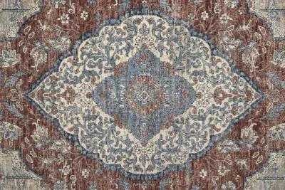 Marquette 39GRF Gray/Red/Blue 7'10" x 9'10" Rug