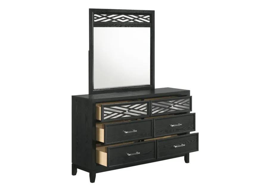 New Classic Furniture Obsidian Dresser-Black