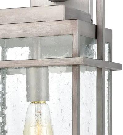 Breckenridge 22'' High 1-Light Silver Outdoor Sconce