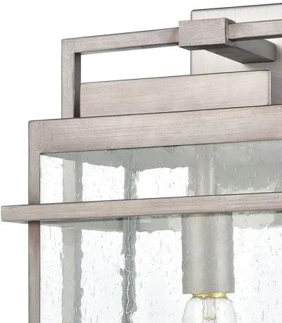 Breckenridge 22'' High 1-Light Silver Outdoor Sconce