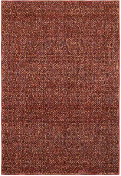 Atlas 8'6" x 11'7" Red Rug