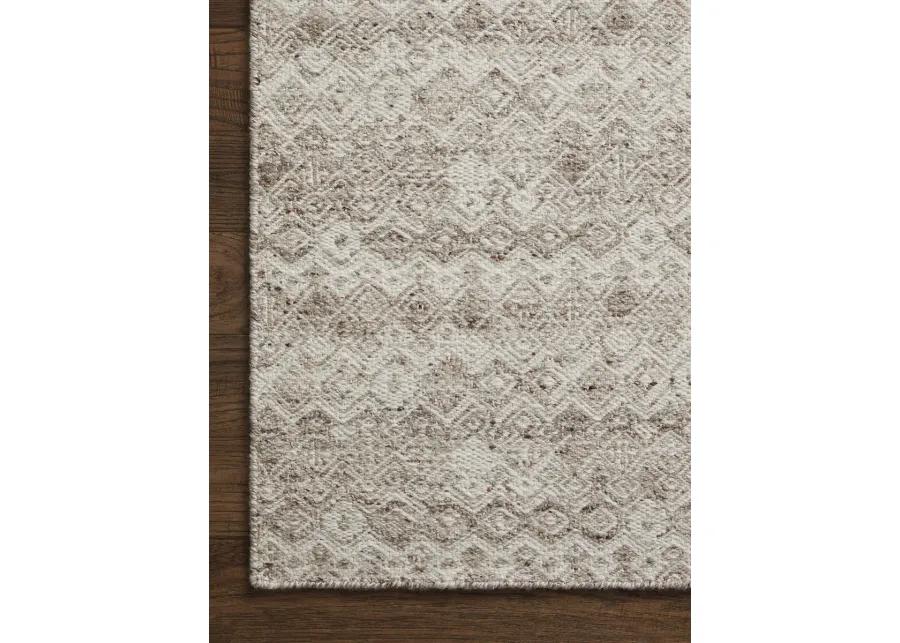 Raven RAV-03 Dove / Ivory 9''3" x 13' Rug by