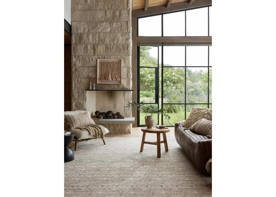 Raven RAV-03 Dove / Ivory 9''3" x 13' Rug by