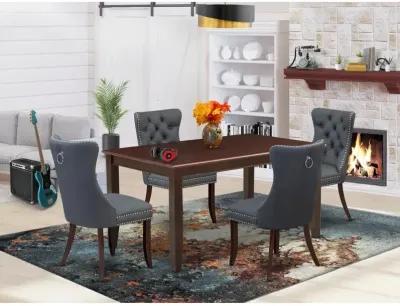 5 Piece Dining Set Consists of a Rectangle Kitchen Table