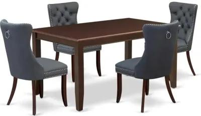 5 Piece Dining Set Consists of a Rectangle Kitchen Table