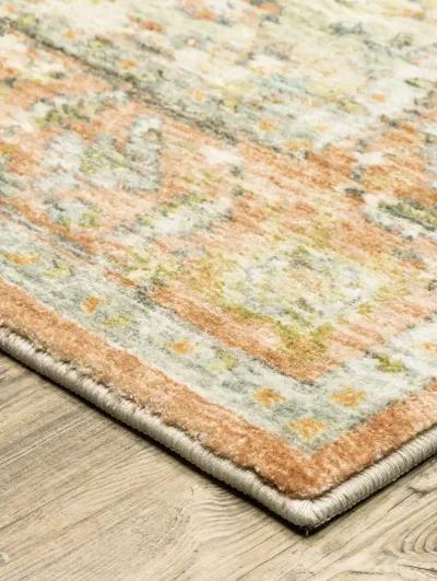 Savoy 7'5" x 10' Orange Rug