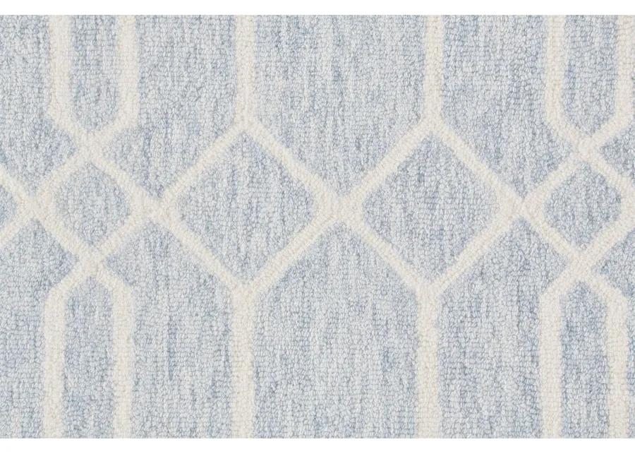 Belfort 8777F Blue/Ivory 8' x 10' Rug