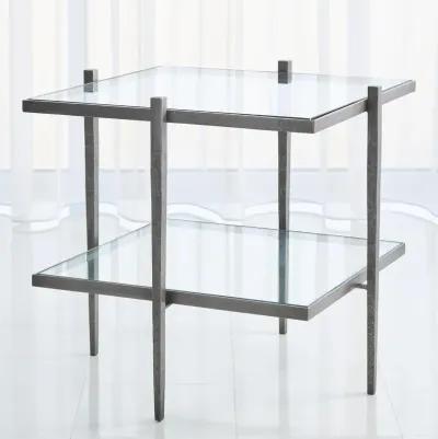 Laforge End Table- Silver