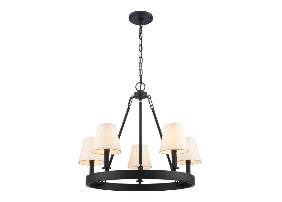 Rydell 24.5'' Wide 5-Light Chandelier