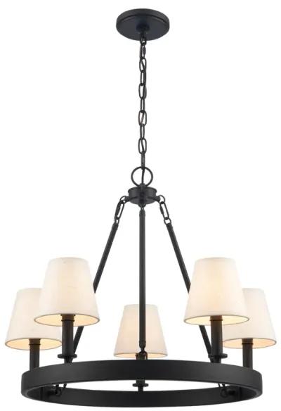 Rydell 24.5'' Wide 5-Light Chandelier