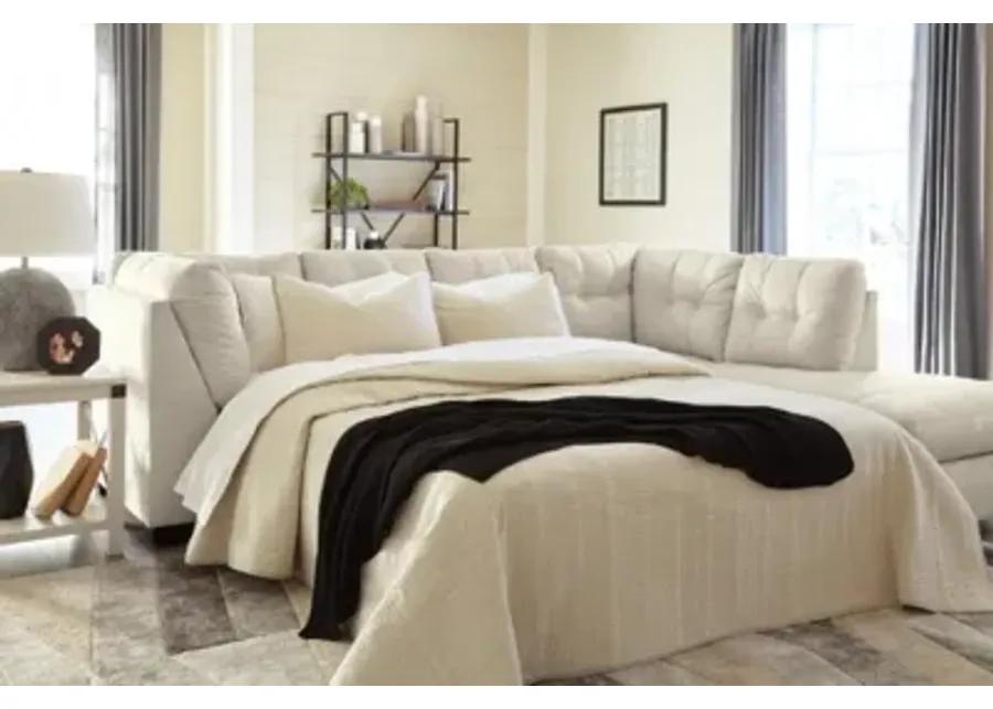 Falkirk 2-Piece Sectional with Chaise and Sleeper