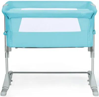 Hivvago Travel Portable Baby Bed Side Sleeper  Bassinet Crib with Carrying Bag