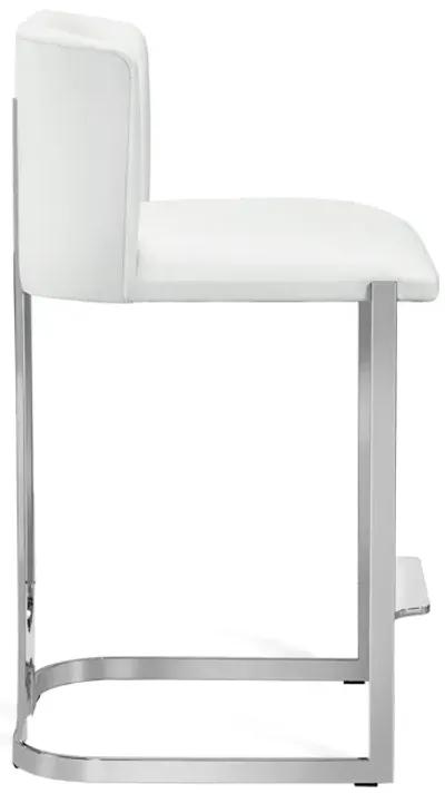 Banks Counter Stool - White