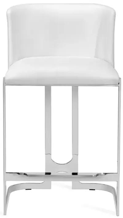 Banks Counter Stool - White