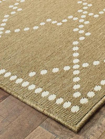 Marina 8'6" x 13' Tan Rug