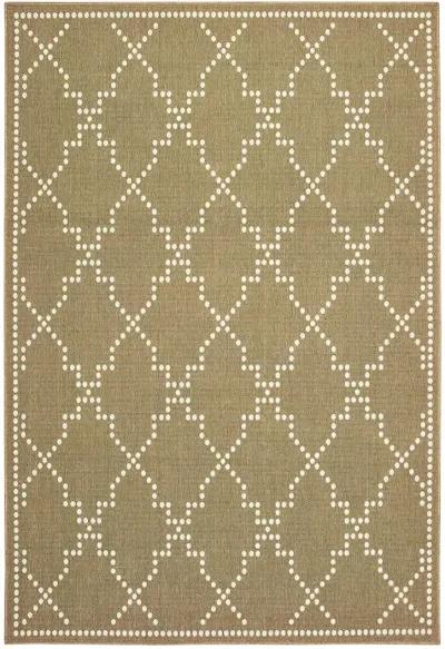 Marina 8'6" x 13' Tan Rug