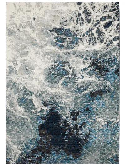 Evolution 7'10" x 10'10" Blu Rug