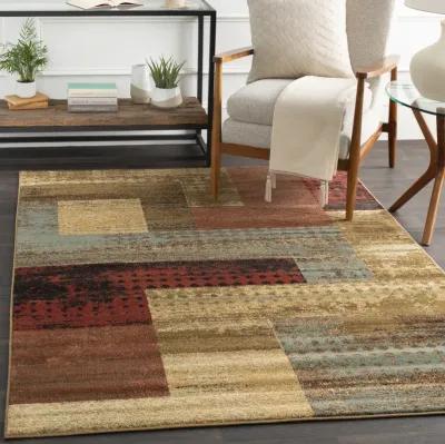 Riley RLY-5004 5'3' x 7'7' Beige Rug