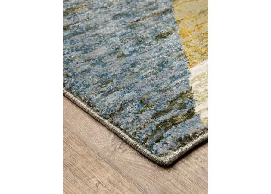 Strada 6'7" x 9'6" Gold Rug