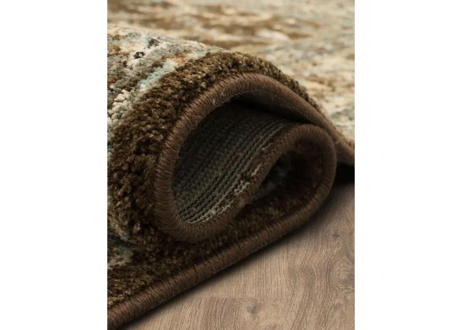 Euphoria Newbridge Brown 9' 6" X 12' 11" Rug