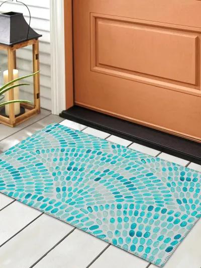 Seabreeze SZ7 Teal 20" x 30" Rug