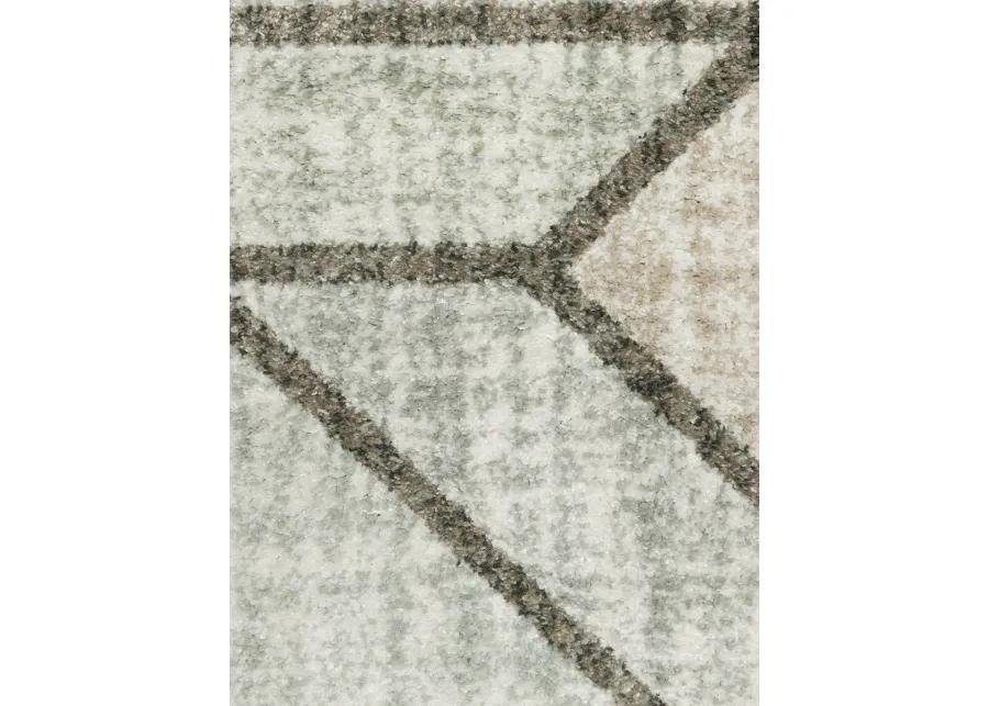 Cambria 1'10" x 7'6" Grey Rug