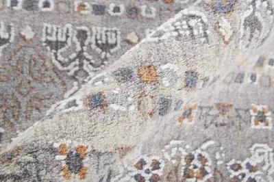 Francisco 39GCF Orange/Gray/White 2'10" x 8' Rug