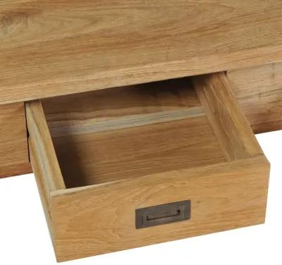 vidaXL Coffee Table Solid Teak 39.4"x23.6"x13.8"