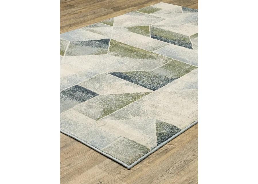 Branson 5'3" x 7'3" Blue Rug